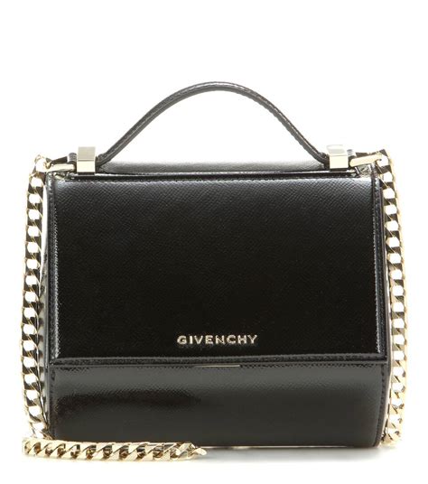 givenchy mini pandora box textured leather bag|Givenchy Pandora mini crossbody bag.